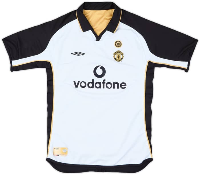 2001-02 Manchester United Centenary Away/Third Shirt - 8/10 - (L.Boys)