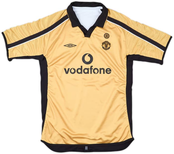 2001-02 Manchester United Centenary Away/Third Shirt - 8/10 - (L.Boys)