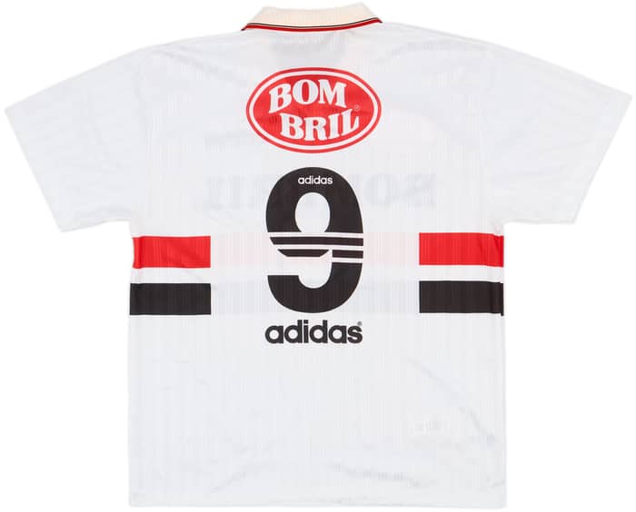 1997 Sao Paulo Home Shirt #9 - 9/10 - (L)