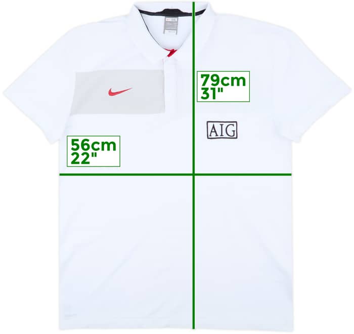2009-10 Manchester United Nike Polo Shirt - 7/10 - (XXL)