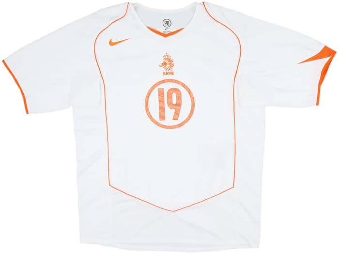 2004-06 Netherlands Away Shirt Robben #19 - 8/10 - (XL)