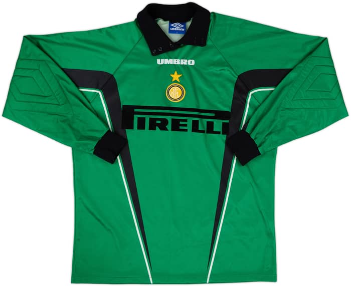 1997-98 Inter Milan GK Shirt - 5/10 - (L)