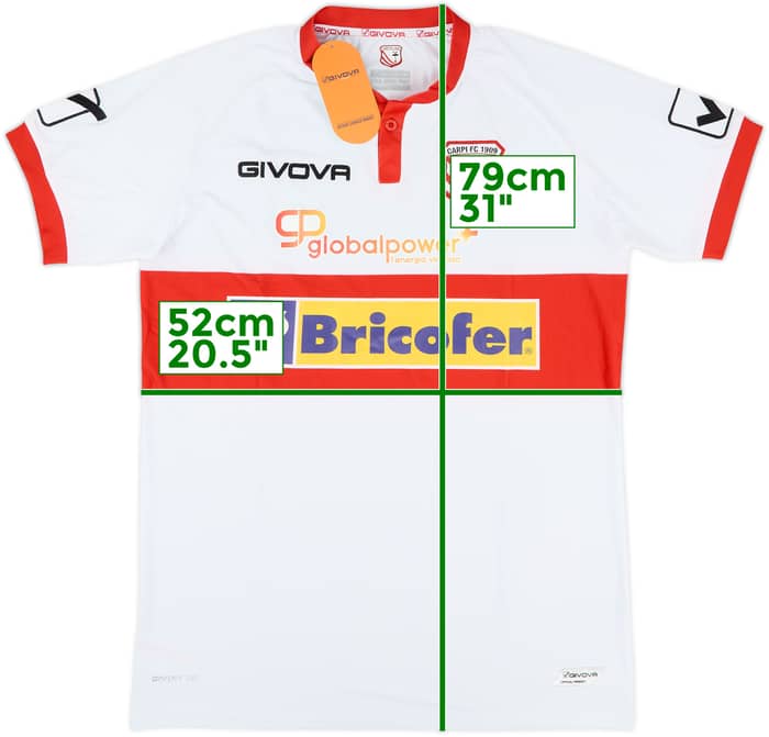 2020-21 Carpi Home Shirt (L)