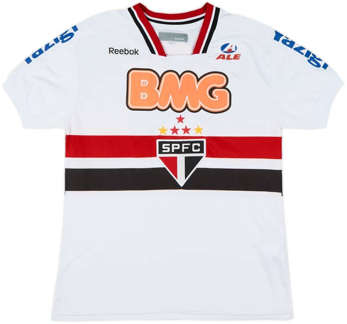 2011 Sao Paulo Home Shirt L.Fabiano #9 - 7/10 - (S)