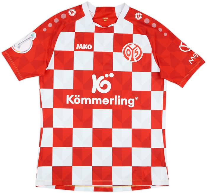 2023-24 FSV Mainz Women Match Issue DFB-Pokal Home Shirt Schmahl #20