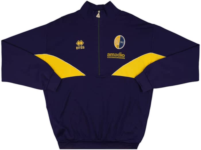 1997-98 Modena Errea 1/4 Zip Training Top - 8/10 - (XXL)