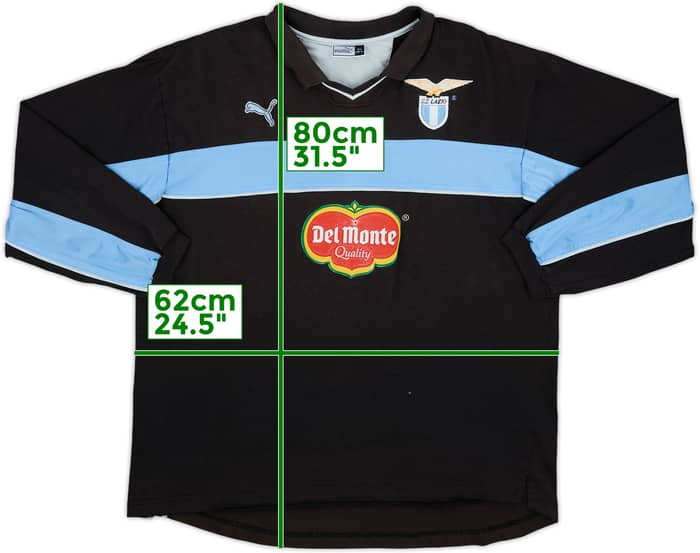 1998-99 Lazio Puma Polo L/S Shirt - 5/10 - (XL)