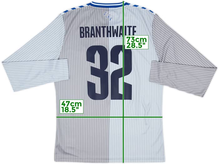 2023-24 Everton Third L/S Shirt Branthwaite #32 - 10/10 - (M)