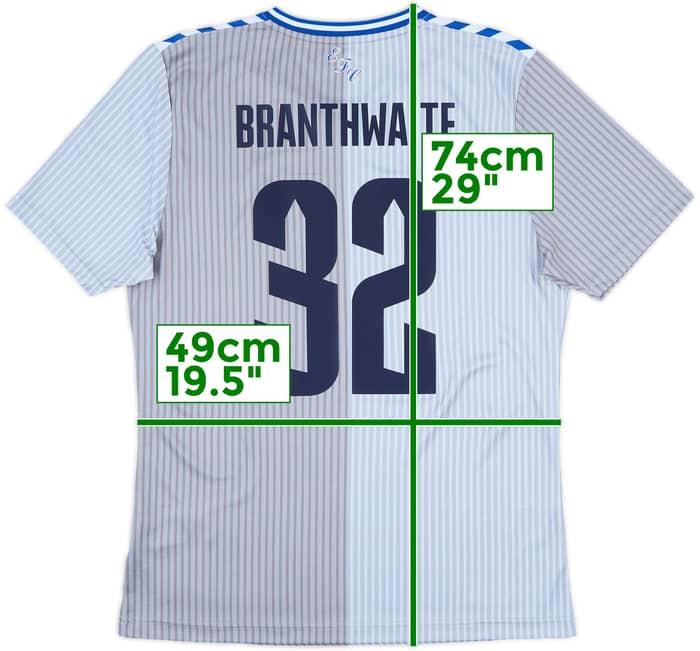 2023-24 Everton Third Shirt Branthwaite #32 - 10/10 - (M)