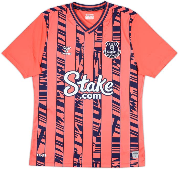2023-24 Everton Away Shirt Branthwaite #32 - 10/10 - (M)