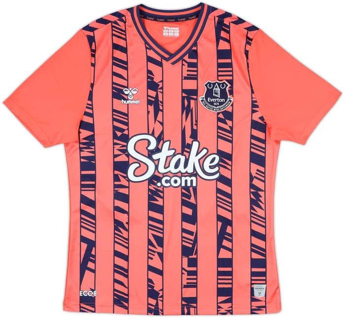 2023-24 Everton Away Shirt Branthwaite #32 - 10/10 - (M)