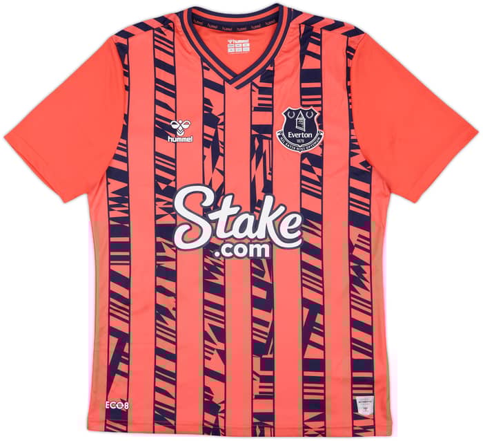 2023-24 Everton Away Shirt Branthwaite #32 - 9/10 - (M)
