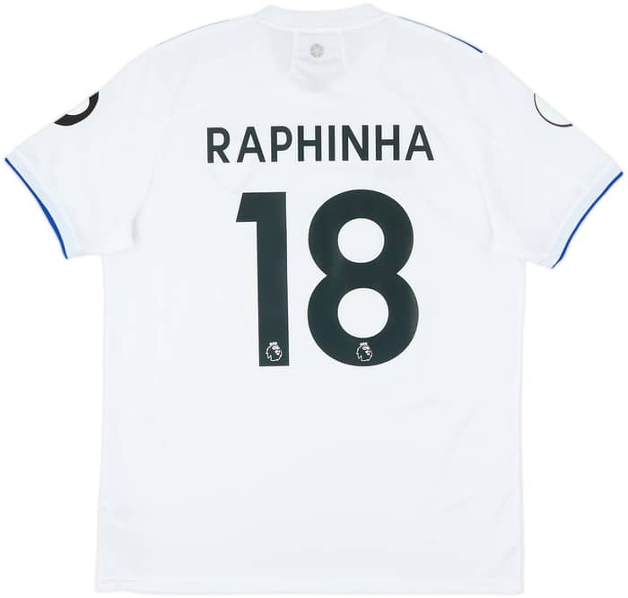 2020-21 Leeds United Home Shirt Raphinha #18 - 9/10 - (L)