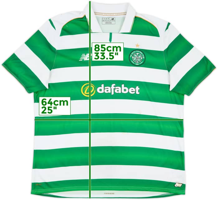 2016-17 Celtic Home Shirt - 5/10 - (XXL)