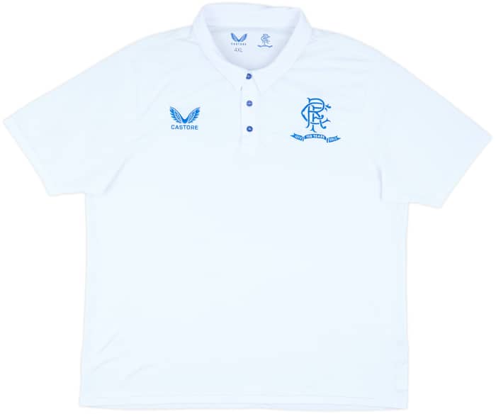 2021-22 Rangers '150 Years Anniversary' Polo Shirt - 8/10 - (4XL)