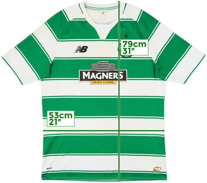 2015-16 Celtic Home Shirt - 5/10 - (L)