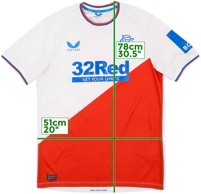 2022-23 Rangers Away Shirt - 4/10 - (L)