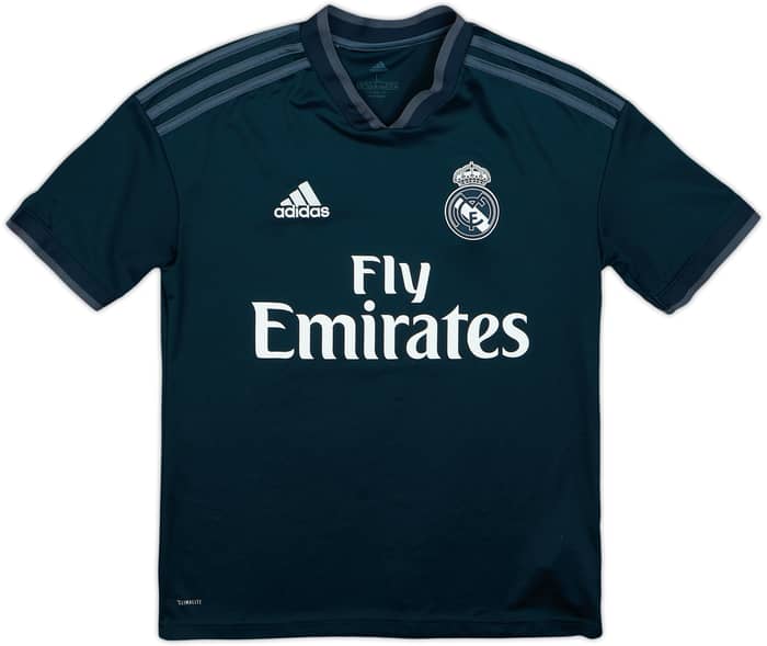 2018-19 Real Madrid Away Shirt - 6/10 - (13-14 Years)