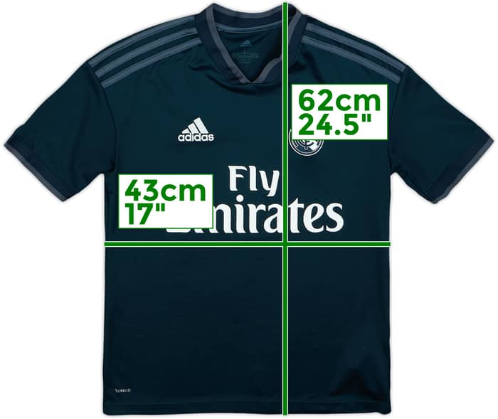 2018-19 Real Madrid Away Shirt - 6/10 - (13-14 Years)