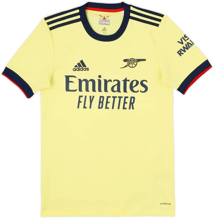 2021-22 Arsenal Away Shirt Saka #7 - 6/10 - (XS)