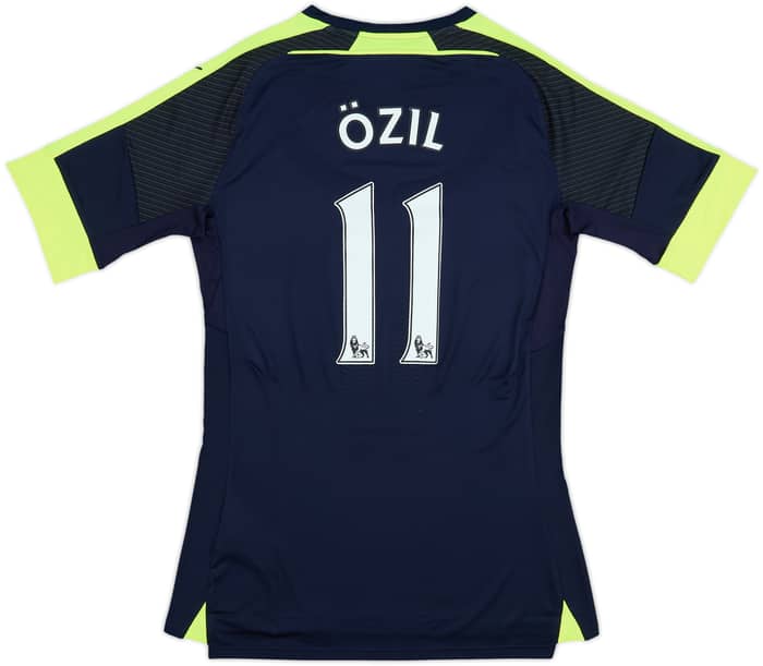 2016-17 Arsenal Player Issue ACTV Fit Third Shirt Ozil #11 (XL)