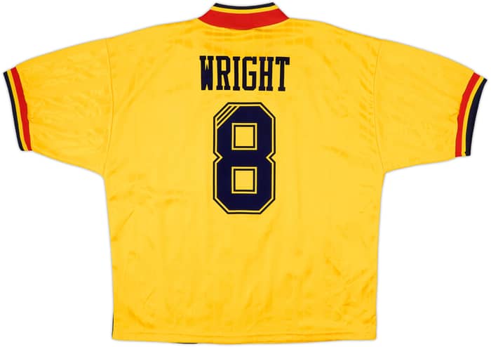 1993-94 Arsenal Away Shirt Wright #8 - 9/10 - (L/XL)
