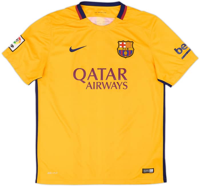 2015-16 Barcelona Away Shirt Messi #10 - 8/10 - (L)
