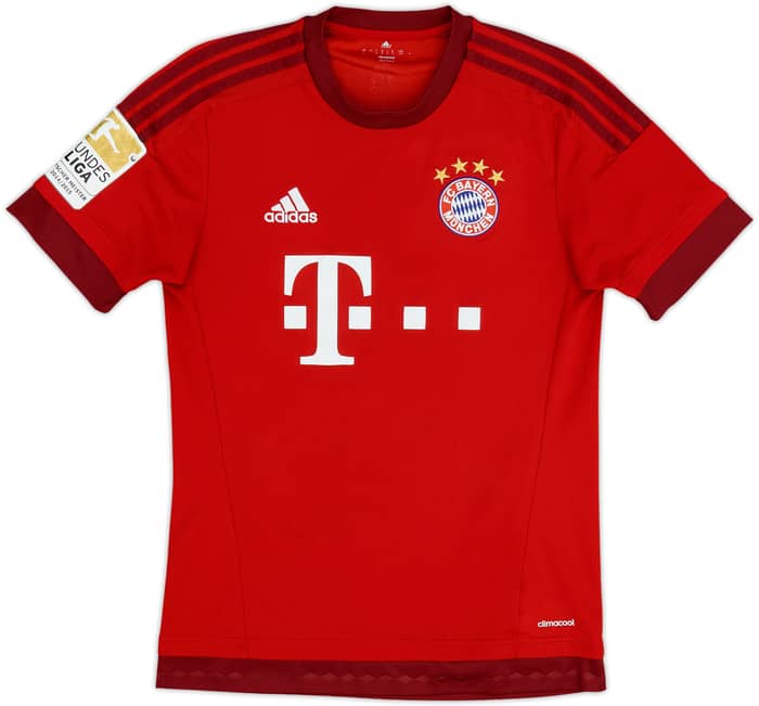 2015-16 Bayern Munich Home Shirt Lewandowski #9 - 8/10 - (S)
