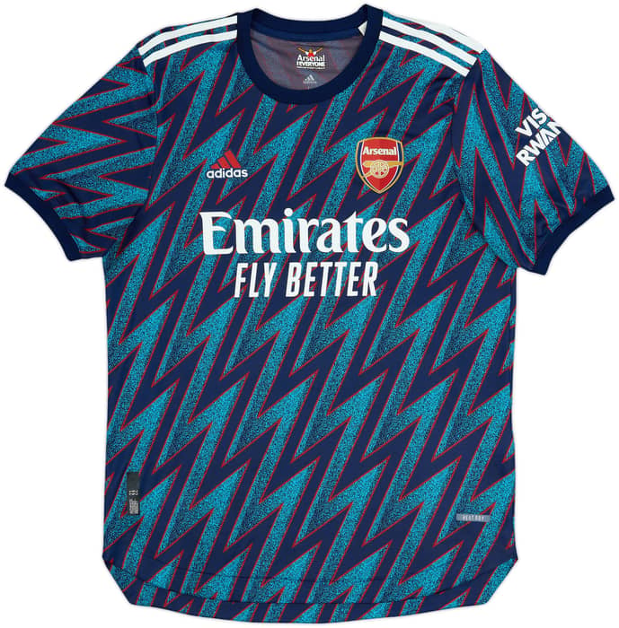 2021-22 Arsenal Authentic Third Shirt Saka #7 - 7/10 - (L)