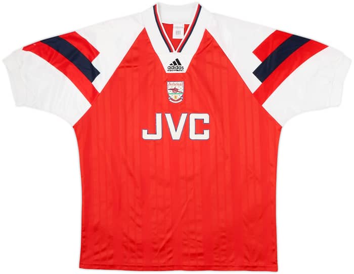1992-94 Arsenal Home Shirt Adams #6 - 8/10 - (M/L)