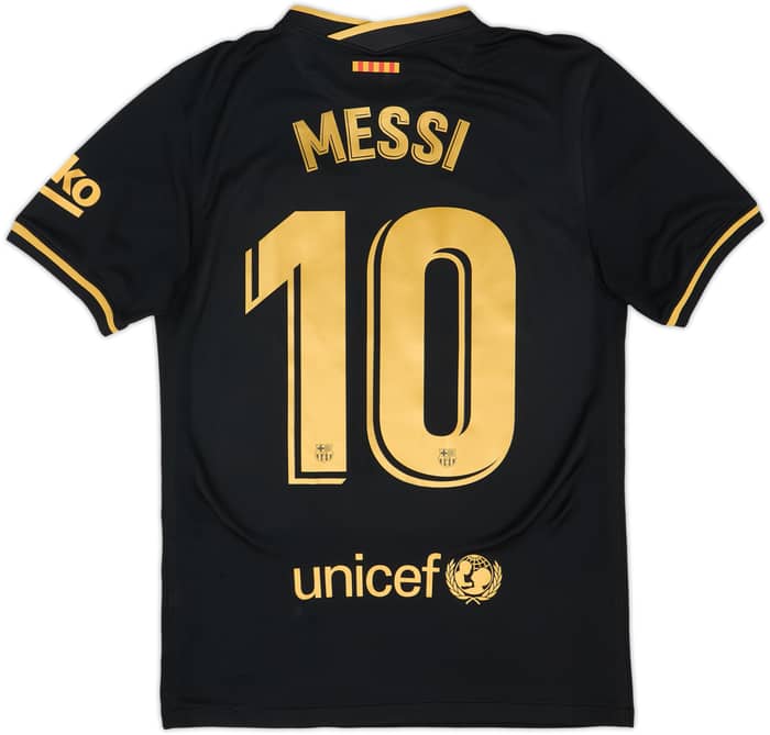 Camiseta de visitante del Barcelona 2020-21 Messi #10 - 5/10 - (S)