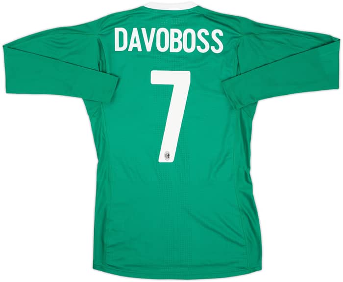 2017-18 AC Milan Player Issue GK Shirt Davoboss #7 - 7/10 - (S)