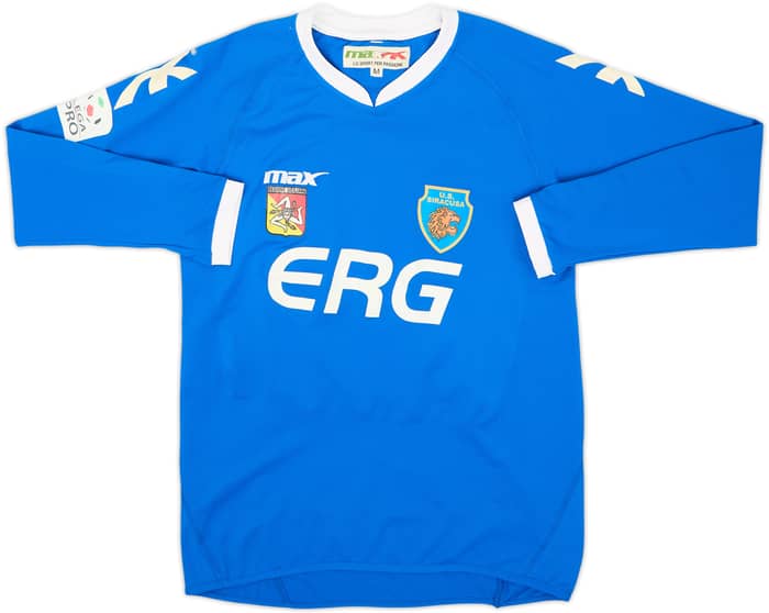 2011-12 Siracusa Match Issue Home L/S Shirt #14