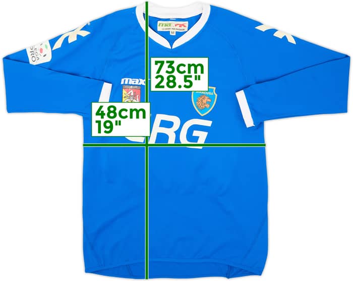 2011-12 Siracusa Match Issue Home L/S Shirt #14