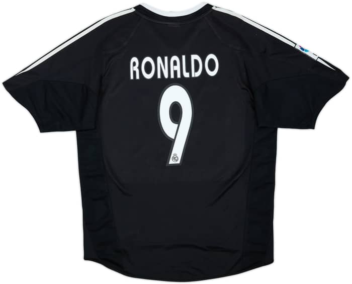 2004-05 Real Madrid Away Shirt Ronaldo #9 - 7/10 - (M)