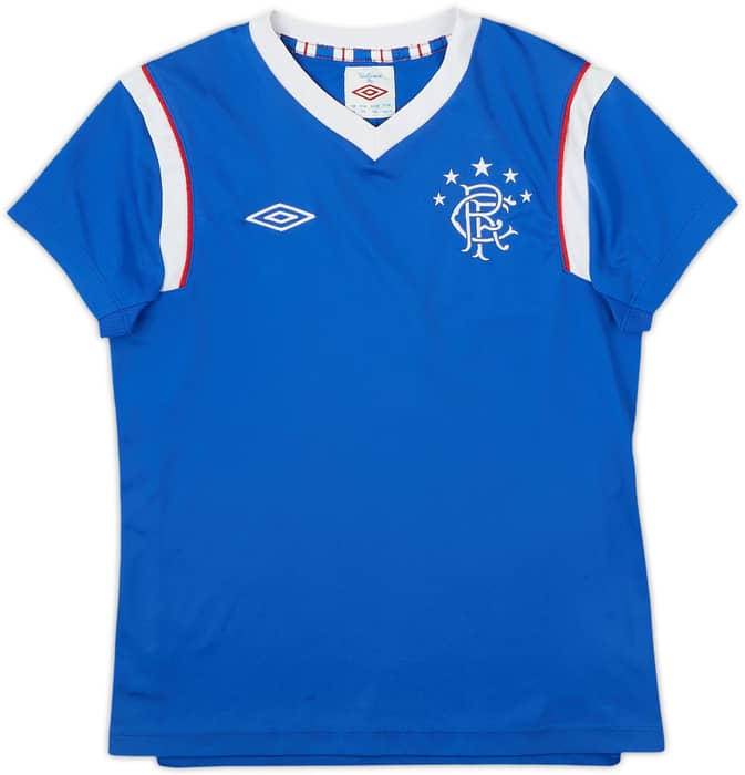 2011-12 Rangers Home Shirt - 8/10 - (9-10 Years)