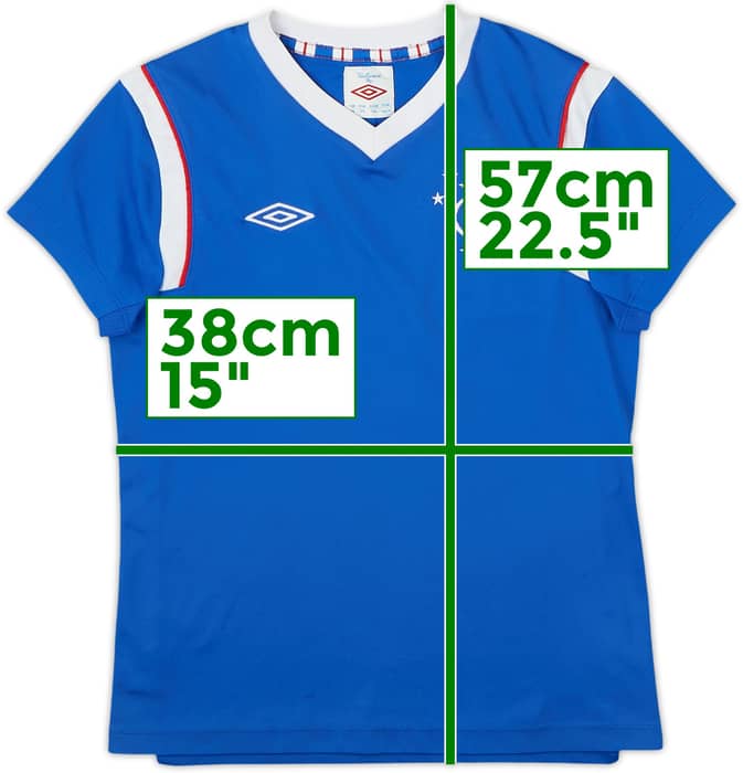 2011-12 Rangers Home Shirt - 8/10 - (9-10 Years)