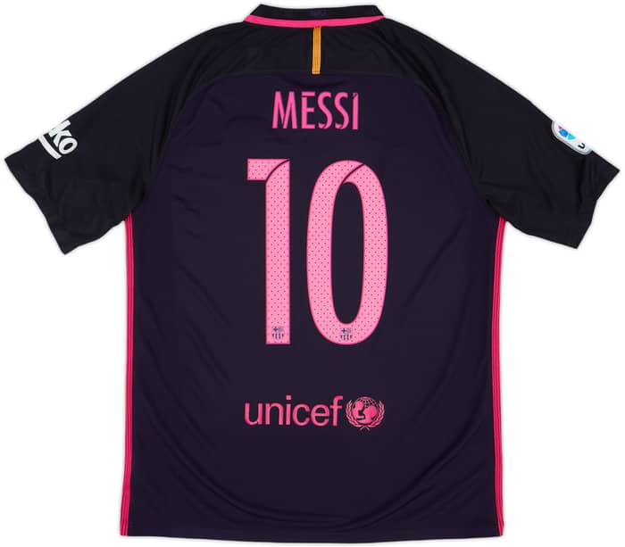 2016-17 Barcelona Away Shirt Messi #10 - 8/10 - (L)