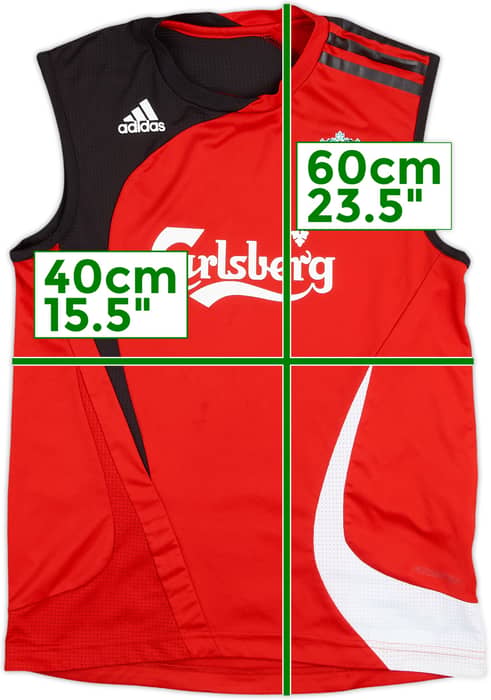 2007-08 Liverpool Formotion Training Vest - 4/10 - (13-14 Years)