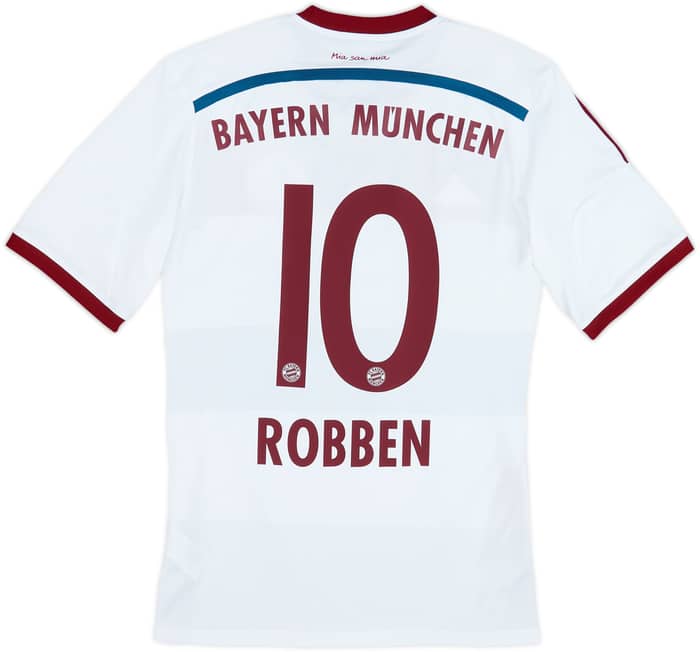 2014-15 Bayern Munich Away Shirt Robben #10 - 7/10 - (S)