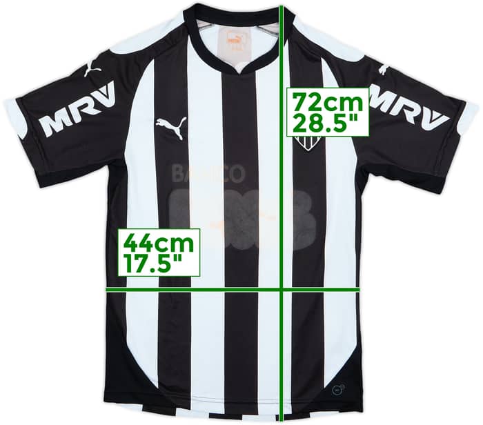 2014 Atletico Mineiro Home Shirt #7 - 3/10 - (M)