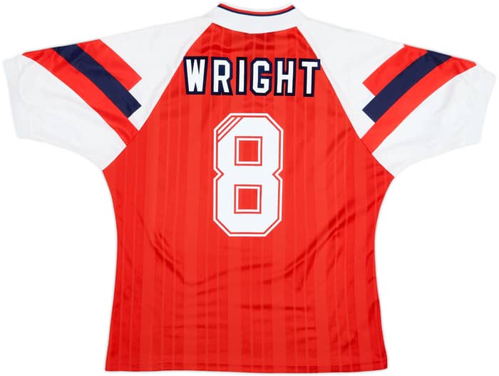1992-94 Arsenal Home Shirt Wright #8 - 8/10 - (L)