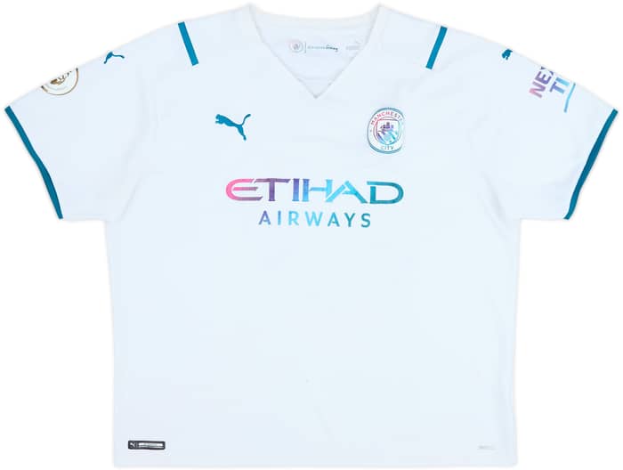 2021-22 Manchester City Away Shirt Foden #47 - 5/10 - (XXL)