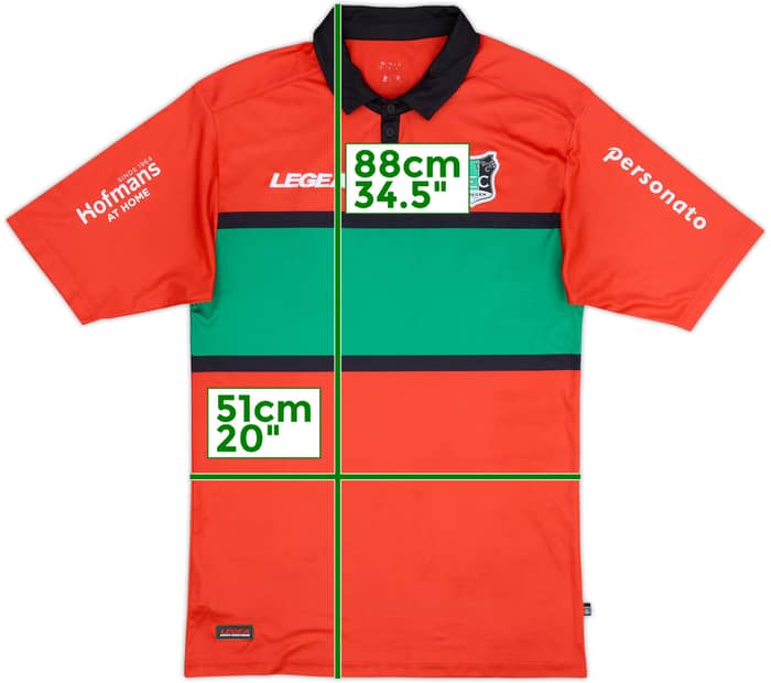 2017-18 NEC Nijmegen Home Shirt - 7/10 - (XL)