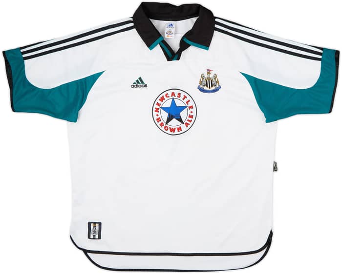 1999-00 Newcastle Away Shirt Shearer #9 - 5/10 - (XXL)