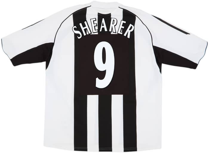 2005-07 Newcastle Home Shirt Shearer #9 - 8/10 - (XL)