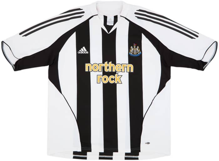 2005-07 Newcastle Home Shirt Shearer #9 - 8/10 - (XL)