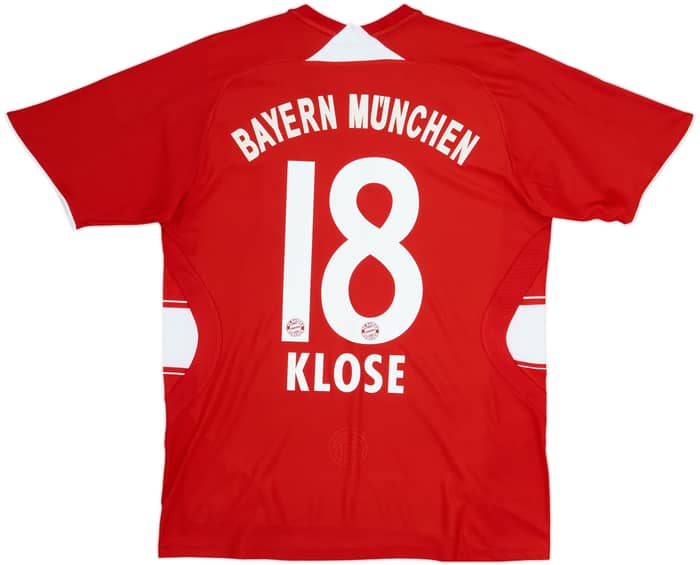 2008-09 Bayern Múnich Camiseta Local Klose #18 - 7/10 - (XL.Boys)