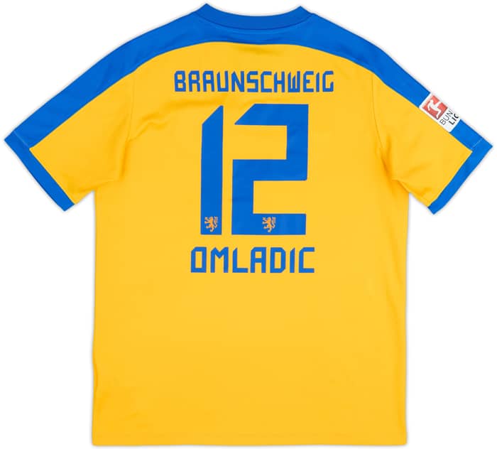 2016-17 Eintracht Braunschweig Home Shirt Omladic #12 - 5/10 - (14-15 Years)