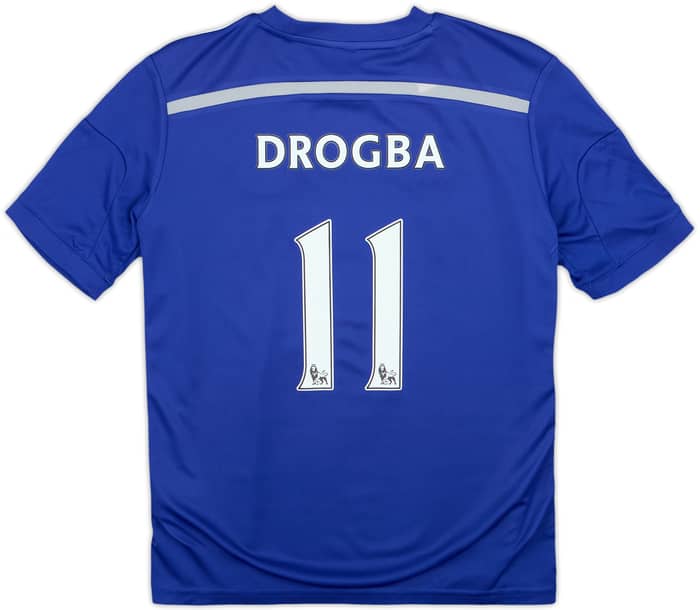 2014-15 Chelsea Home Shirt Drogba #11 - 6/10 - (11-12 Years)